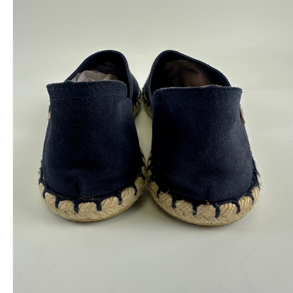 Verbenas Carmen Navy Blue Suede Espadrille Flats Spain Slip On Women 40 US 9-9.5 - Picture 6 of 12